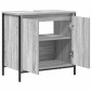 vidaXL Ντουλάπι Νιπτήρα Μπάνιου Γκρι Sonoma 60x34,5x60 εκ.