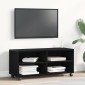 vidaXL Ντουλάπι TV 90 x 35 x 40.5 εκ Μαύρο Επεξεργασμένο ξύλο