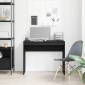 vidaXL Γραφείο Μαύρη Δρυς 90x40x72 εκ. από Τεχνητό Ξύλο