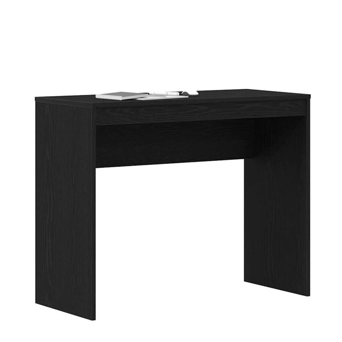 vidaXL Γραφείο Μαύρη Δρυς 90x40x72 εκ. από Τεχνητό Ξύλο