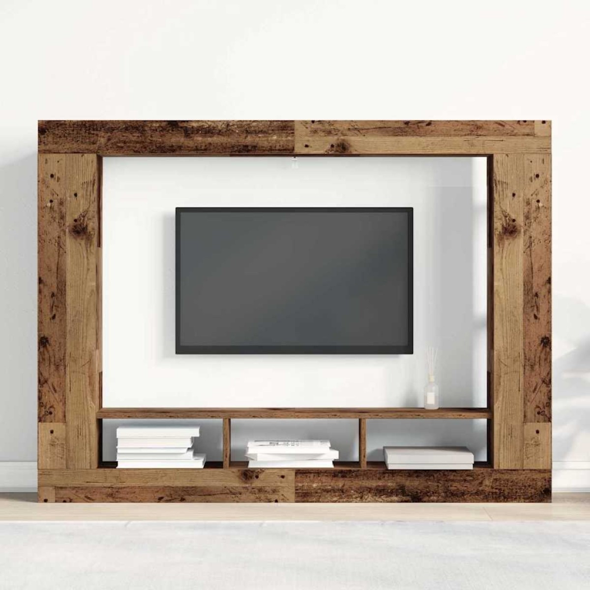 vidaXL Ντουλάπι TV 152 x 22 x 113 εκ. Παλαιό ξύλο Επεξεργασμένο ξύλο