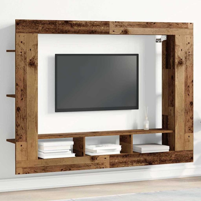 vidaXL Ντουλάπι TV 152 x 22 x 113 εκ. Παλαιό ξύλο Επεξεργασμένο ξύλο