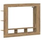 vidaXL Ντουλάπι TV 152 x 22 x 113 εκ. artisan δρυς Επεξεργασμένο ξύλο