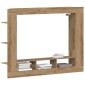 vidaXL Ντουλάπι TV 152 x 22 x 113 εκ. artisan δρυς Επεξεργασμένο ξύλο