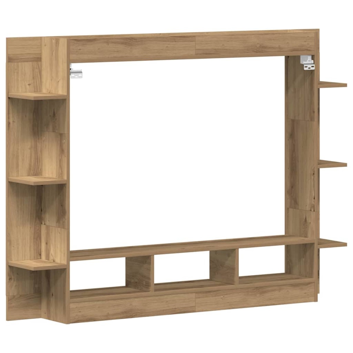 vidaXL Ντουλάπι TV 152 x 22 x 113 εκ. artisan δρυς Επεξεργασμένο ξύλο