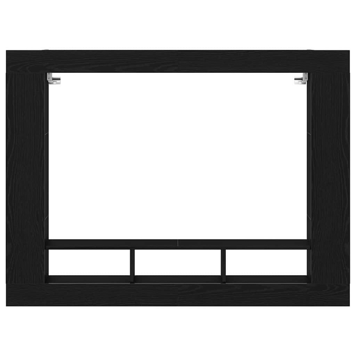 vidaXL Ντουλάπι TV 152 x 22 x 113 εκ. Μαύρη δρυς Επεξεργασμένο ξύλο