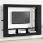 vidaXL Ντουλάπι TV 152 x 22 x 113 εκ. Μαύρη δρυς Επεξεργασμένο ξύλο