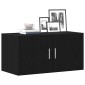 vidaXL Ντουλάπι Τοίχου Μαύρο Δρυς 80x39x40 εκ. Επεξεργασμένο Ξύλο