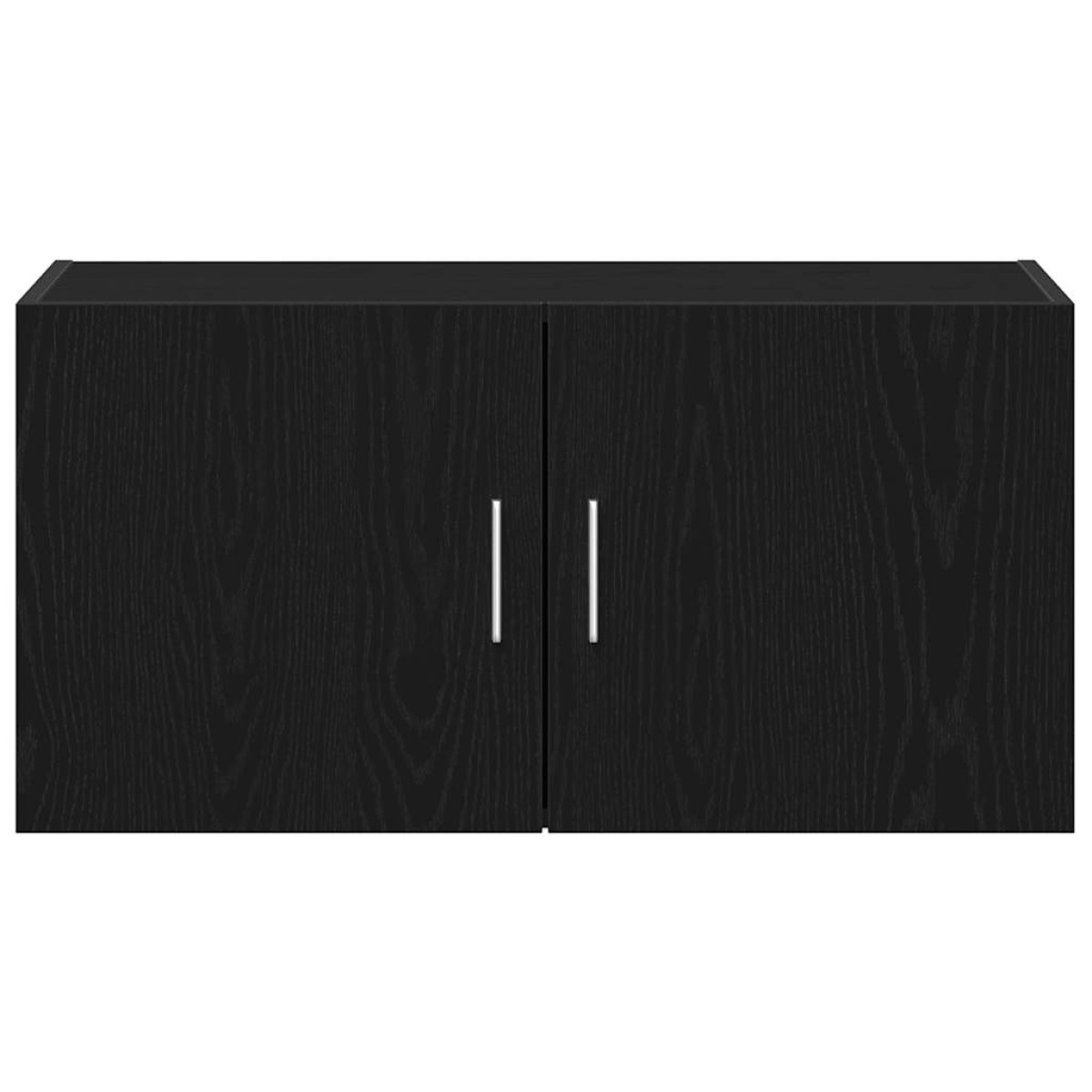 vidaXL Ντουλάπι Τοίχου Μαύρο Δρυς 80x39x40 εκ. Επεξεργασμένο Ξύλο