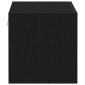 vidaXL Ντουλάπι Τοίχου Μαύρο Δρυς 80x39x40 εκ. Επεξεργασμένο Ξύλο