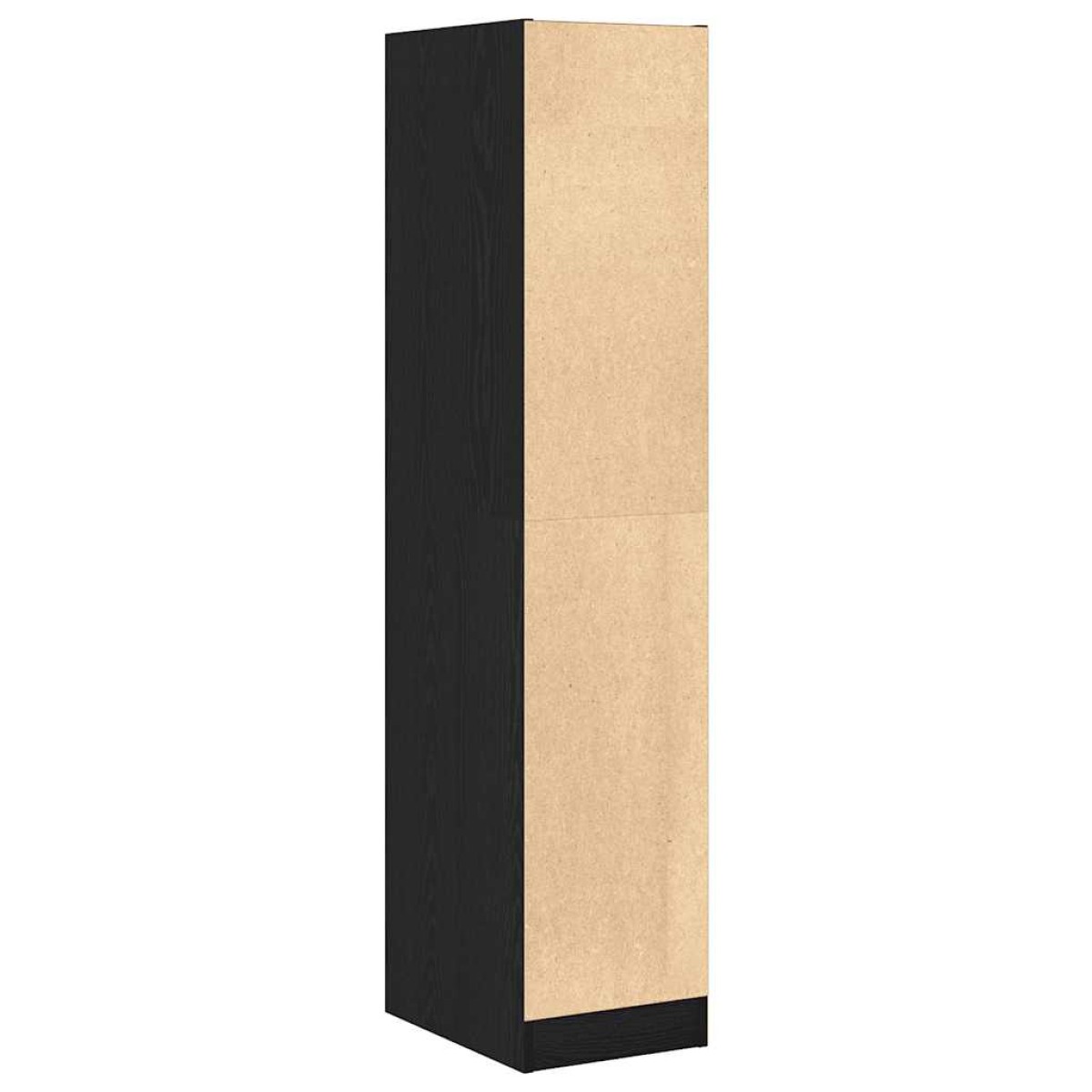 vidaXL Ντουλάπι Φαρμακείου Μαύρο Δρυς 30x41x144,5 εκ. από Τεχνητό Ξύλο