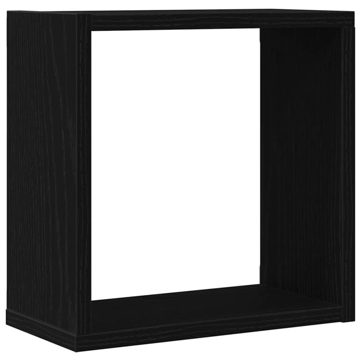 vidaXL Ράφια Τοίχου Κύβοι 6 τεμ. Μαύρο Δρυς 30x15x30 εκ. από Τεχνητό Ξύλο