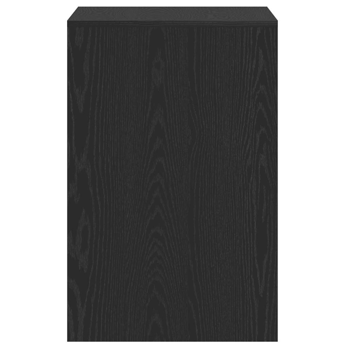 vidaXL Γραφείο Μαύρη Δρυς 101 x 50 x 76,5 εκ. από Τεχνητό Ξύλο