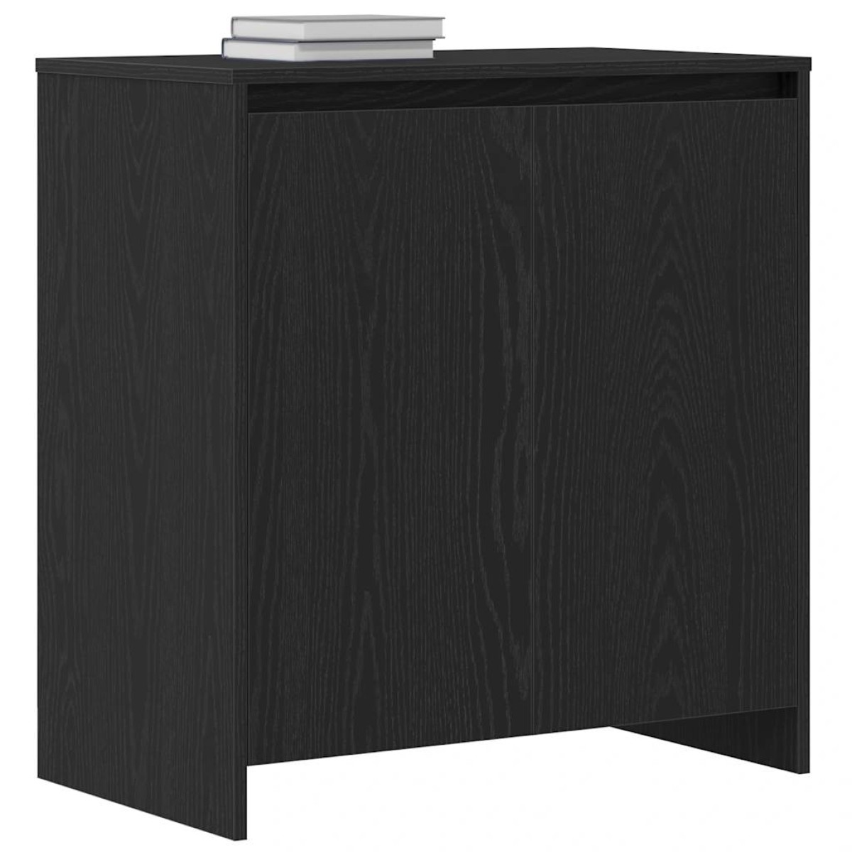 vidaXL Μπουφές Μαύρης Δρυός 70x41x75 εκ. από Τεχνητό Ξύλο
