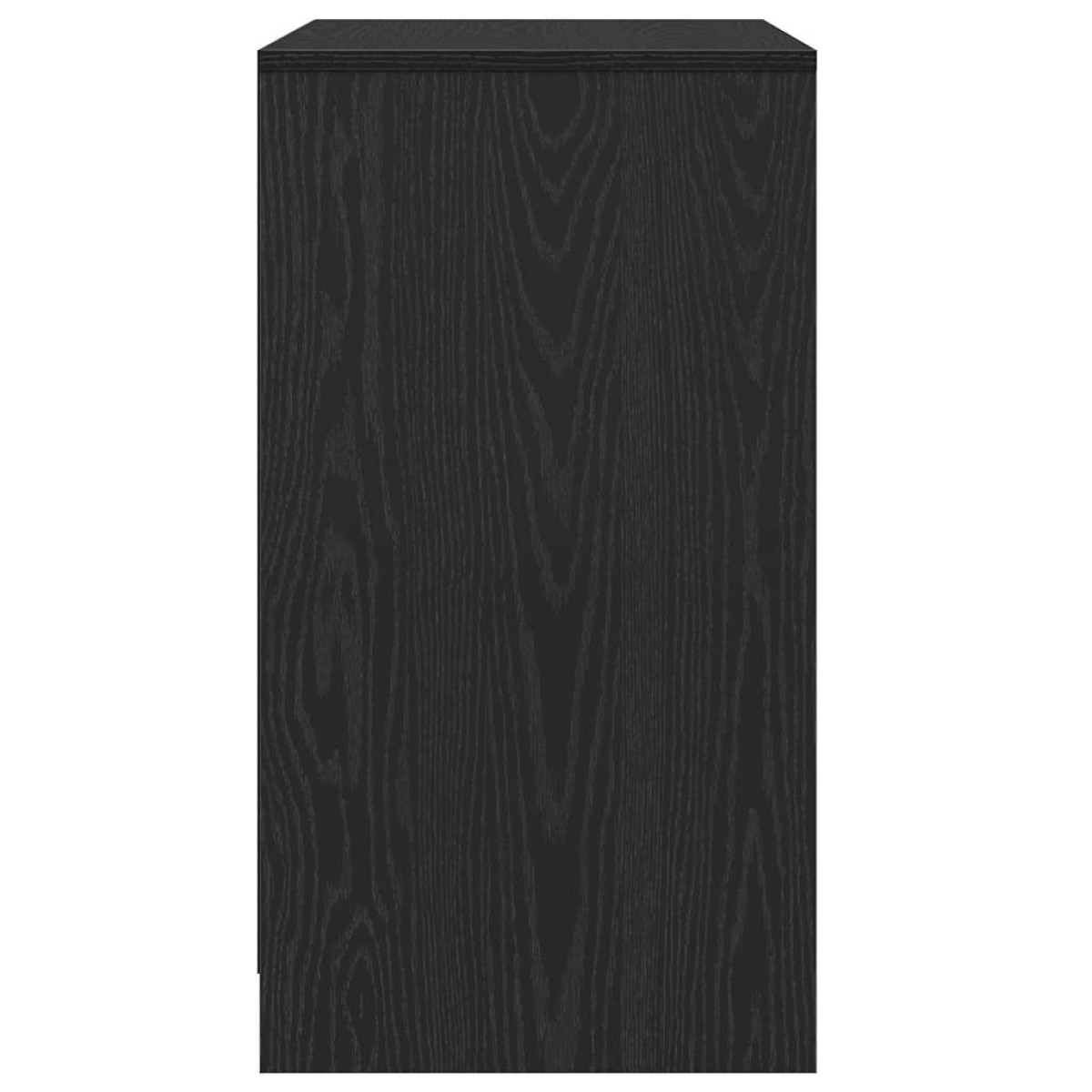 vidaXL Μπουφές Μαύρης Δρυός 70x41x75 εκ. από Τεχνητό Ξύλο