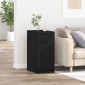 vidaXL Γραφείο Ντουλάπι 33 x 50 x 75 εκ. Επεξεργασμένο Ξύλο Μαύρη Οξυά