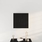 vidaXL Ντουλάπι Τοίχου Μαύρο Δρυς 60x31x60 εκ. από Τεχνητό Ξύλο