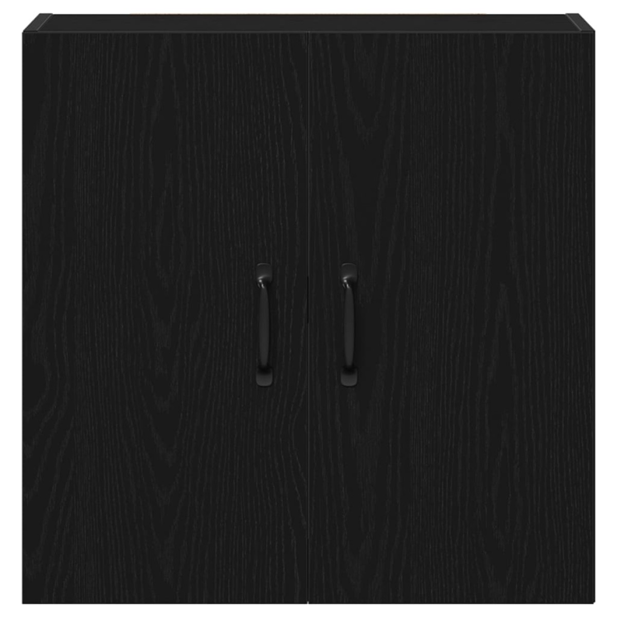 vidaXL Ντουλάπι Τοίχου Μαύρο Δρυς 60x31x60 εκ. από Τεχνητό Ξύλο