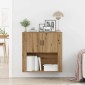 vidaXL Ντουλάπα Τοίχου Artisan Oak 80 x 33 x 80 εκ. Επεξεργασμένο Ξύλο