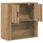 vidaXL Ντουλάπα Τοίχου Artisan Oak 80 x 33 x 80 εκ. Επεξεργασμένο Ξύλο