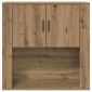 vidaXL Ντουλάπα Τοίχου Artisan Oak 80 x 33 x 80 εκ. Επεξεργασμένο Ξύλο