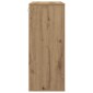 vidaXL Ντουλάπα Τοίχου Artisan Oak 80 x 33 x 80 εκ. Επεξεργασμένο Ξύλο