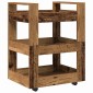 vidaXL Καρότσι Κουζίνας Ξύλο δρυός 60 x 45 x 80 εκ Επεξεργασμένο Ξύλο