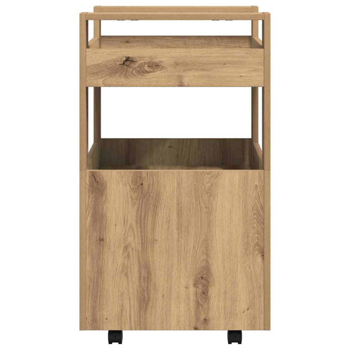 vidaXL Καρότσι Κουζίνας artisan δρυς 60 x 45 x 80 εκ