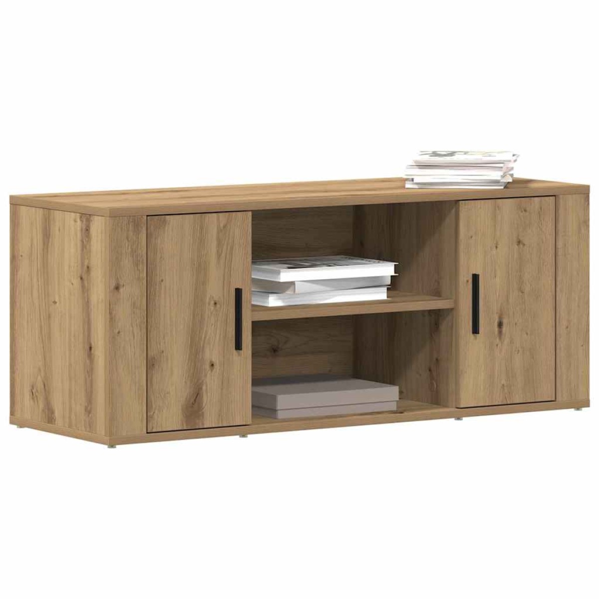 vidaXL Ντουλάπι TV 100 x 35 x 40 εκ artisan δρυς Επεξεργασμένο ξύλο