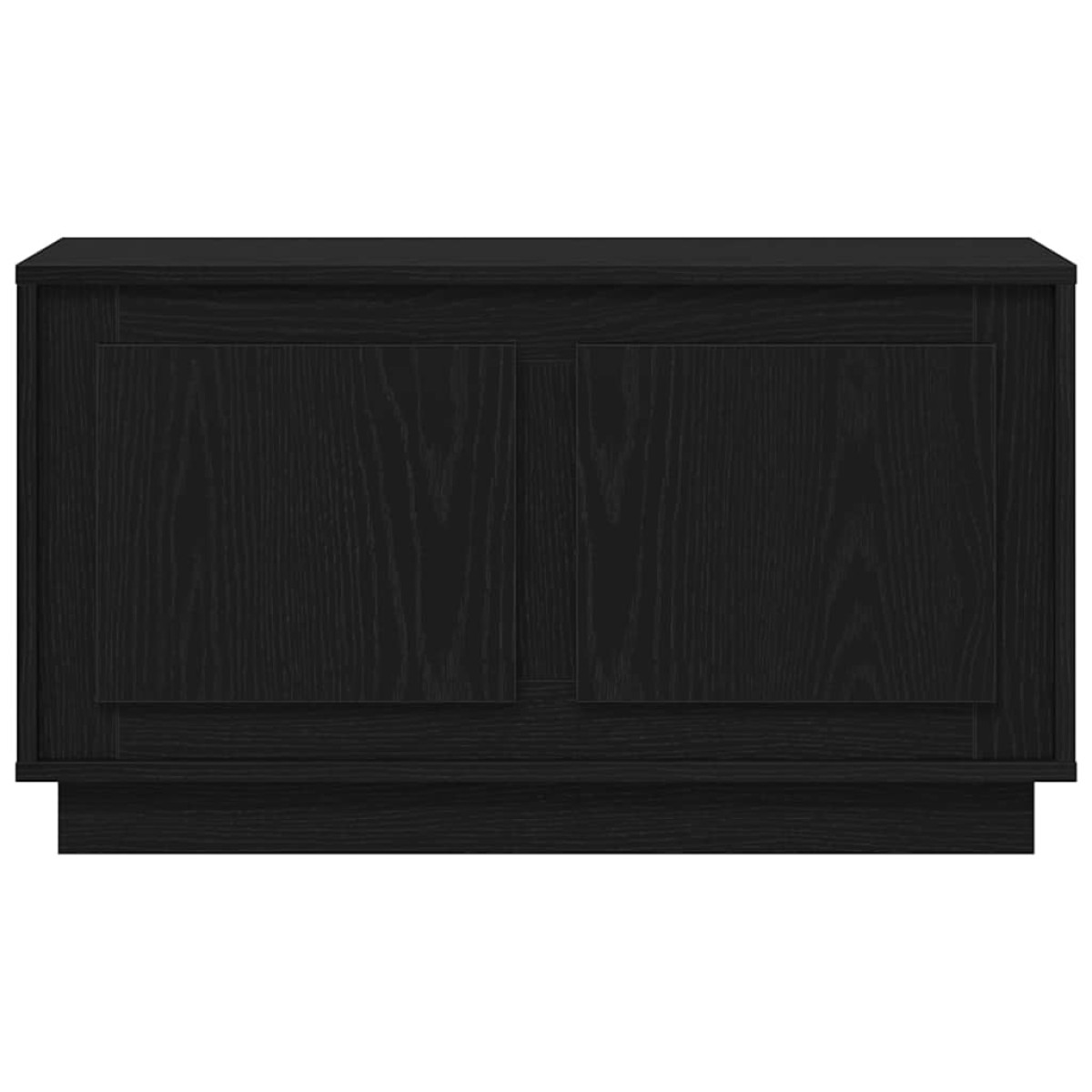 vidaXL Ντουλάπι TV 80 x 35 x 45 cm Μαύρη δρυς Επεξεργασμένο ξύλο