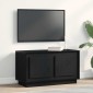 vidaXL Ντουλάπι TV 80 x 35 x 45 cm Μαύρη δρυς Επεξεργασμένο ξύλο