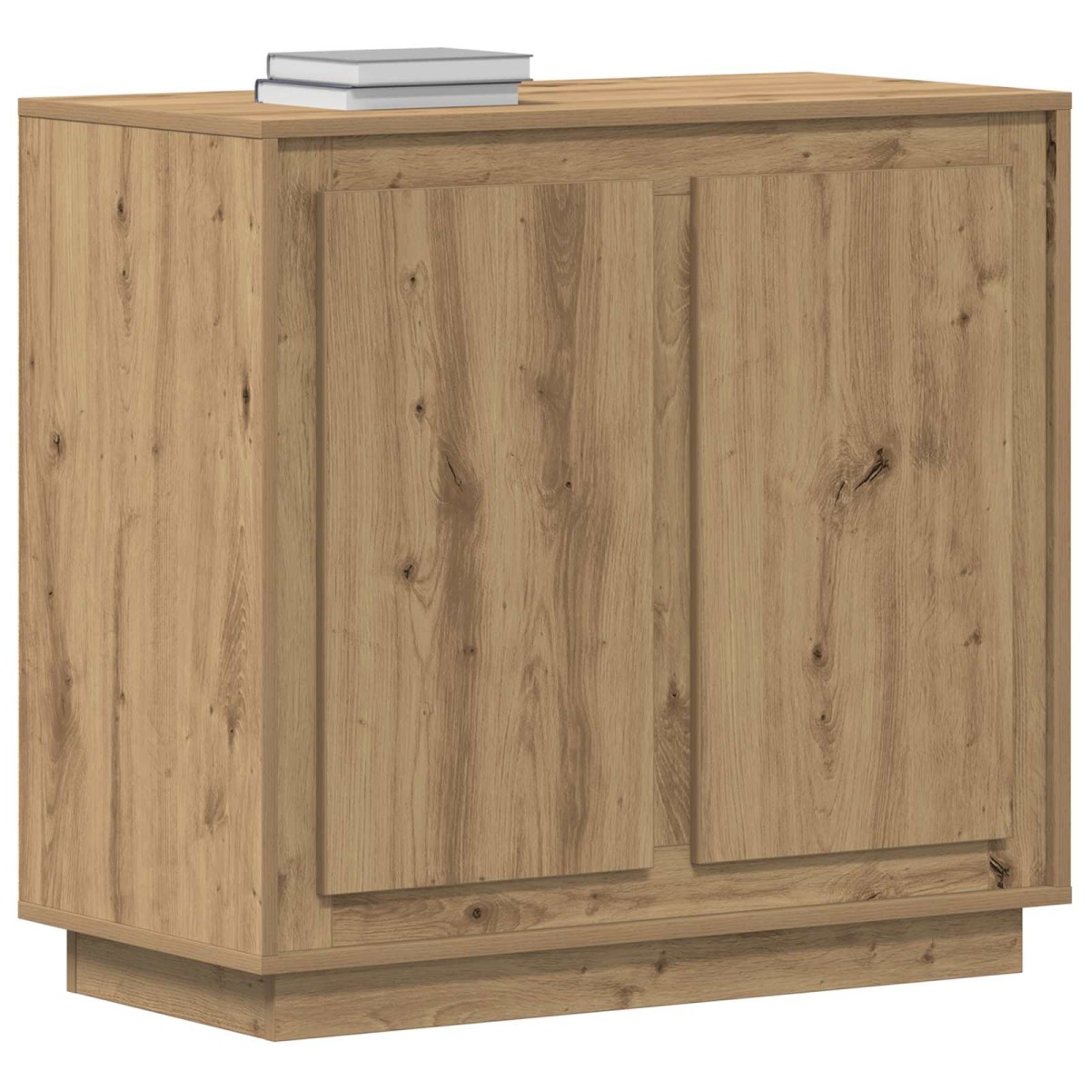 vidaXL Πλαϊνό γραφείο Artisan Oak 80 x 40 x 75 εκ. Επεξεργασμένο Ξύλο