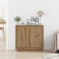 vidaXL Πλαϊνό γραφείο Artisan Oak 80 x 40 x 75 εκ. Επεξεργασμένο Ξύλο