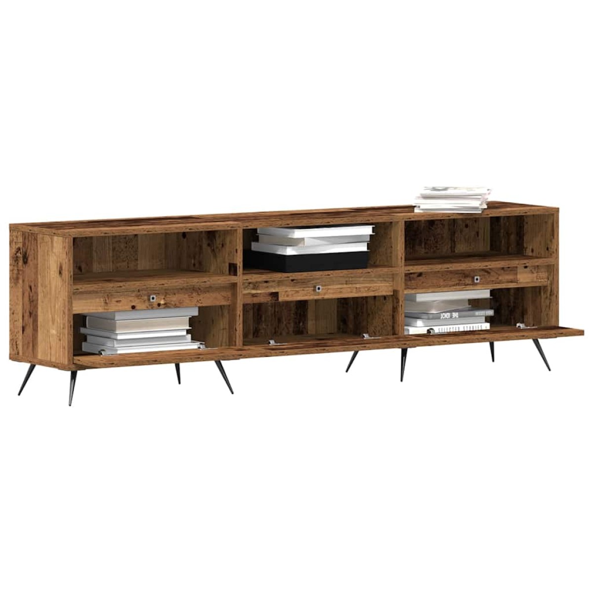 vidaXL Ντουλάπι TV 150 x 30 x 44,5 εκ. Παλαιό ξύλο Επεξεργασμένο ξύλο