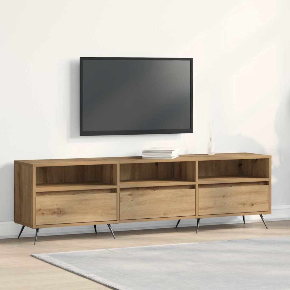 vidaXL Ντουλάπι TV 150 x 30 x 44,5 εκ. artisan δρυς Επεξεργασμένο ξύλο