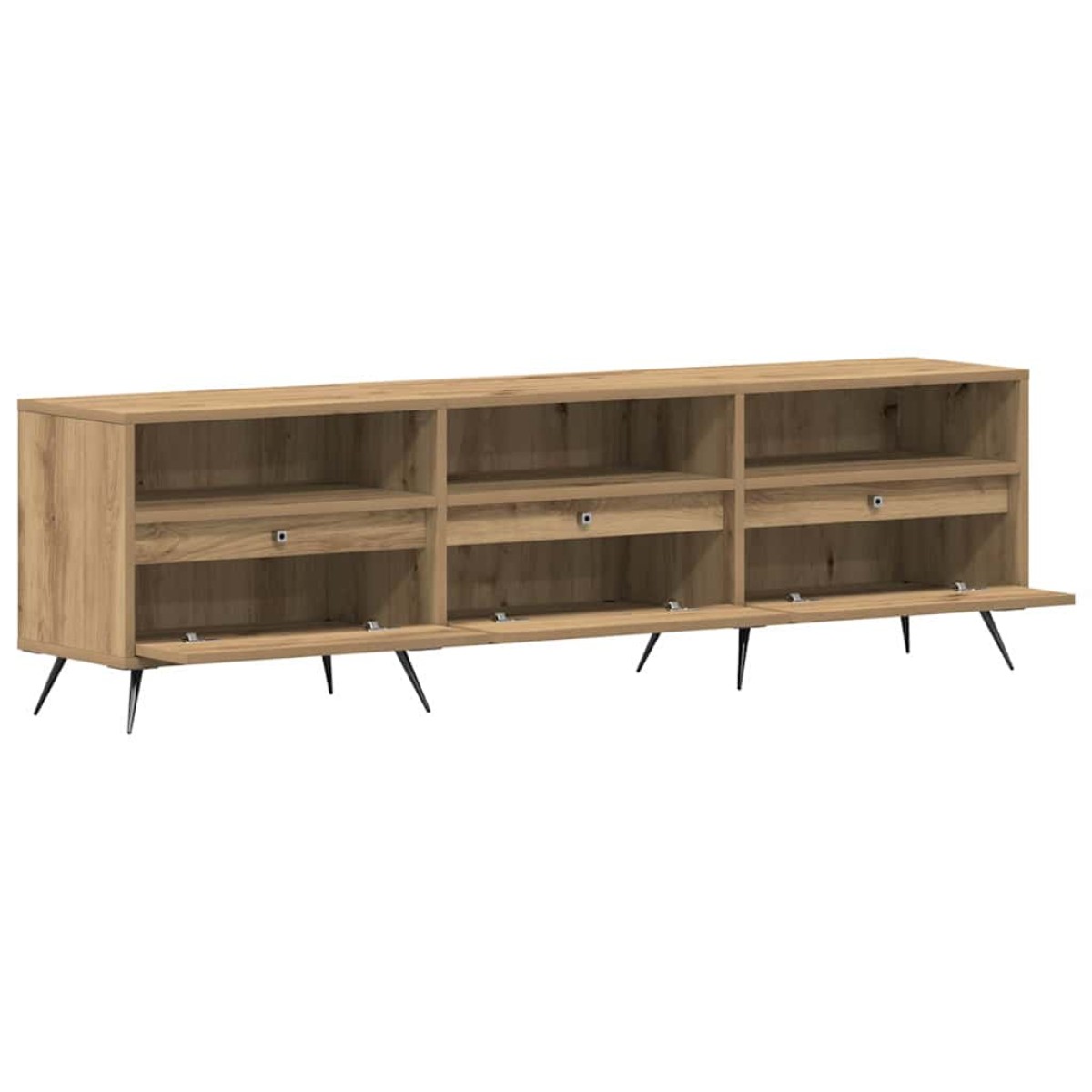 vidaXL Ντουλάπι TV 150 x 30 x 44,5 εκ. artisan δρυς Επεξεργασμένο ξύλο