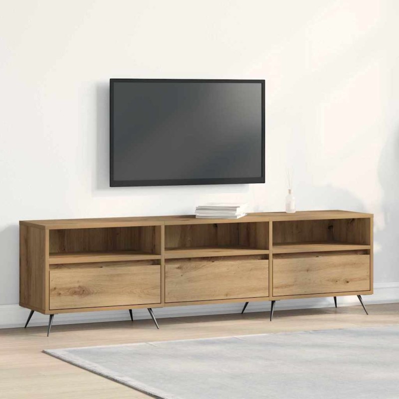 vidaXL Ντουλάπι TV 150 x 30 x 44,5 εκ. artisan δρυς Επεξεργασμένο ξύλο