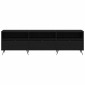 vidaXL Ντουλάπι TV 150 x 30 x 44,5 εκ. Μαύρη δρυς Επεξεργασμένο ξύλο