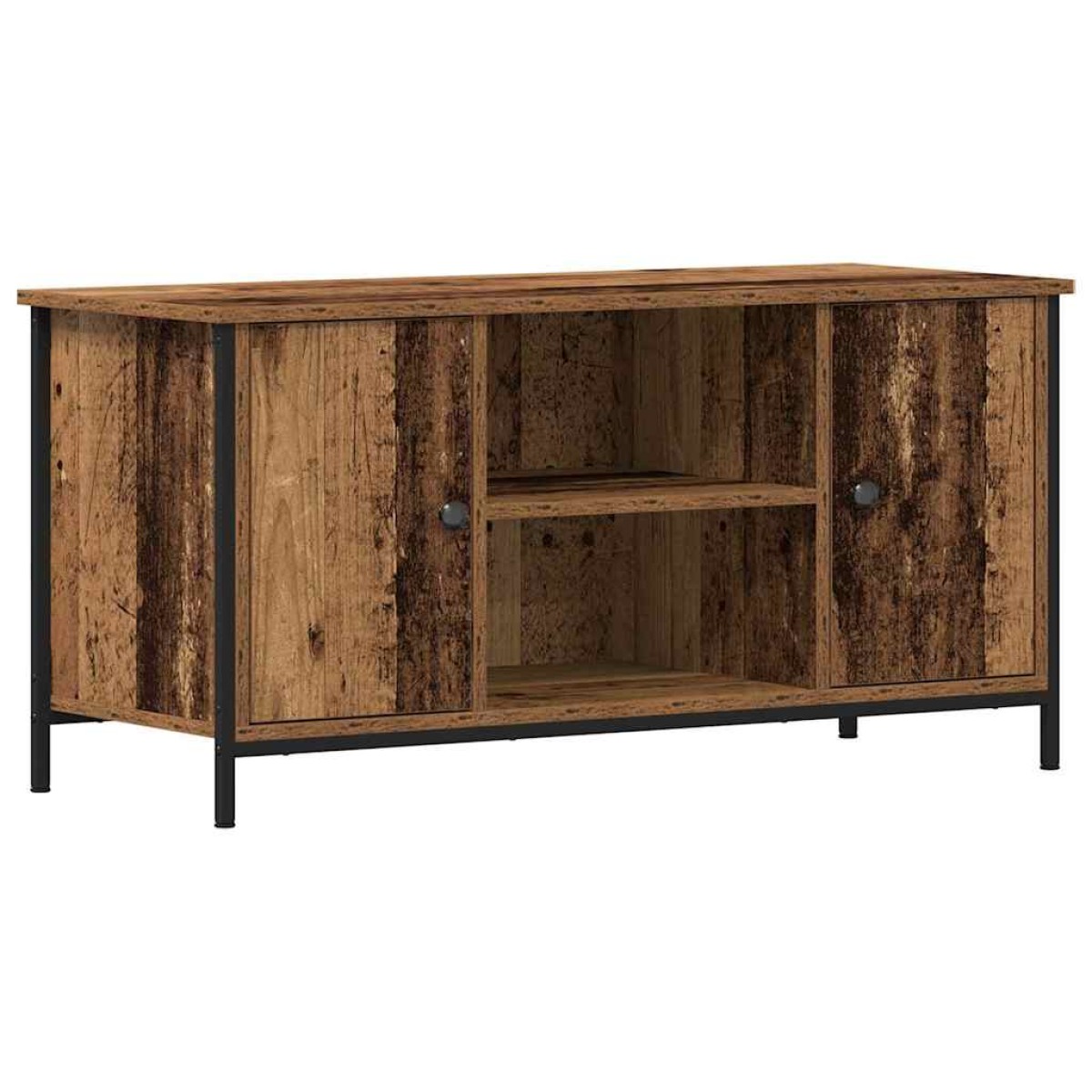 vidaXL Ντουλάπι TV 100 x 40 x 50 cm Παλαιό ξύλο Επεξεργασμένο ξύλο