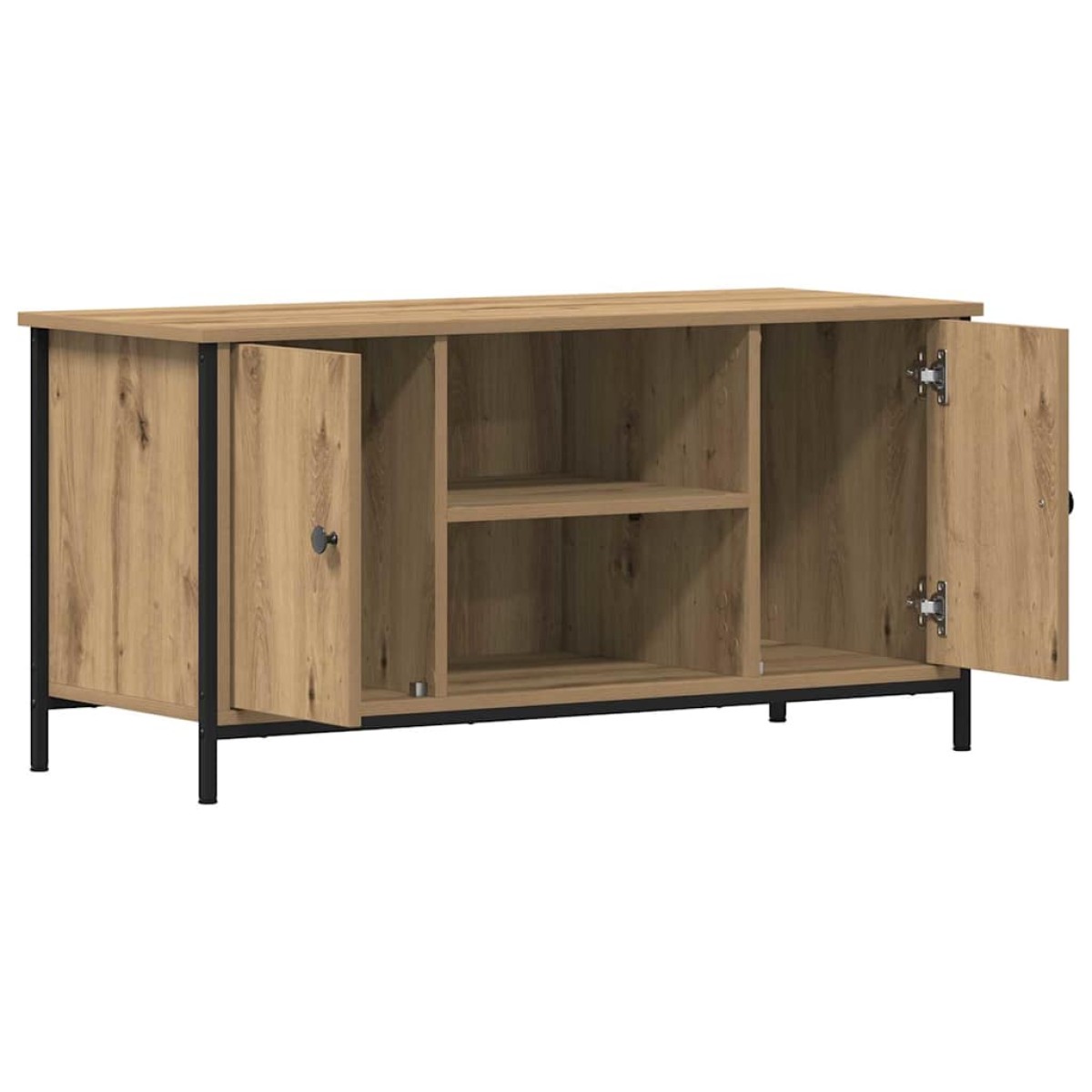 vidaXL Ντουλάπι TV 100 x 40 x 50 cm artisan δρυς Επεξεργασμένο ξύλο