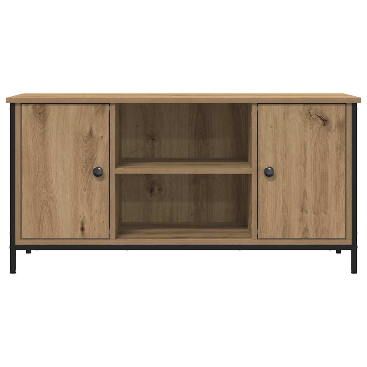 vidaXL Ντουλάπι TV 100 x 40 x 50 cm artisan δρυς Επεξεργασμένο ξύλο