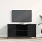 vidaXL Ντουλάπι TV 100 x 40 x 50 cm Μαύρη δρυς Επεξεργασμένο ξύλο