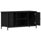 vidaXL Ντουλάπι TV 100 x 40 x 50 cm Μαύρη δρυς Επεξεργασμένο ξύλο