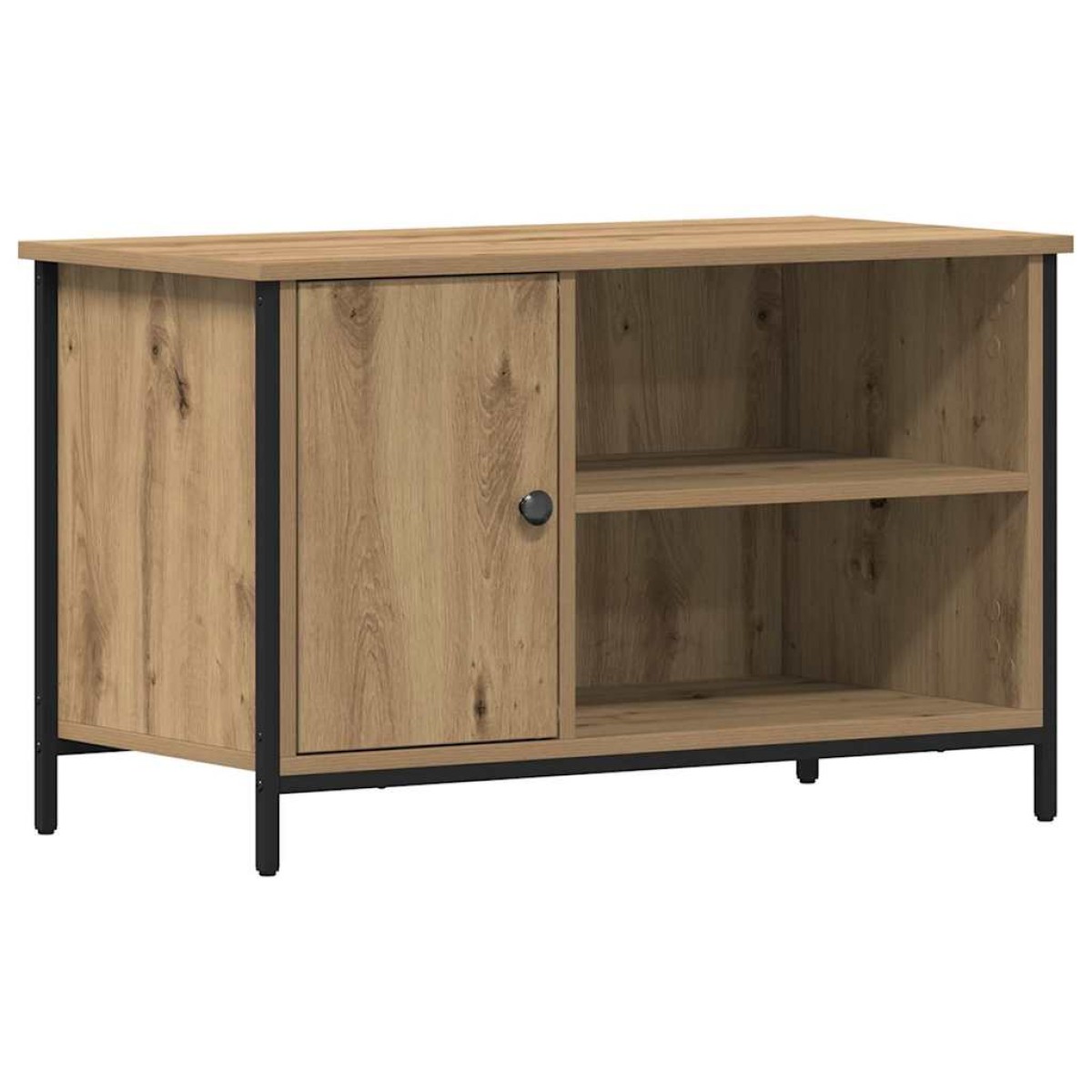 vidaXL Ντουλάπι TV 80 x 40 x 50 cm artisan δρυς Επεξεργασμένο ξύλο