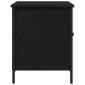 vidaXL Ντουλάπι TV 80 x 40 x 50 cm Μαύρη δρυς Επεξεργασμένο ξύλο