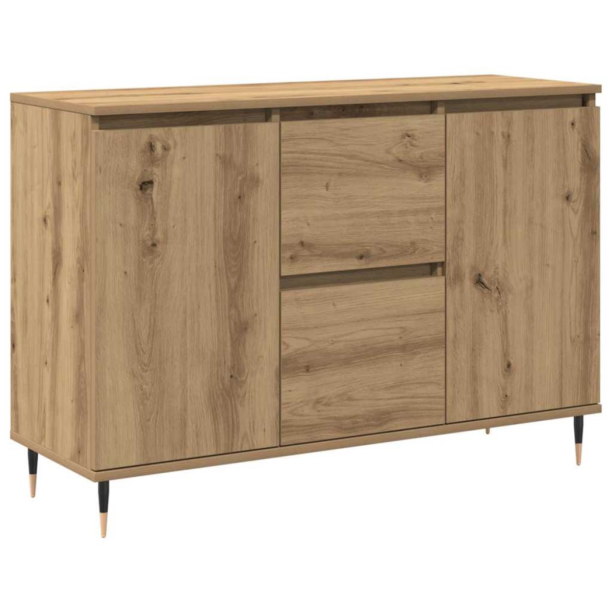 vidaXL Πλαϊνό γραφείο Artisan Oak 101,5 x 35 x 70 εκ