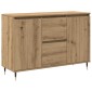vidaXL Πλαϊνό γραφείο Artisan Oak 101,5 x 35 x 70 εκ