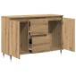 vidaXL Πλαϊνό γραφείο Artisan Oak 101,5 x 35 x 70 εκ
