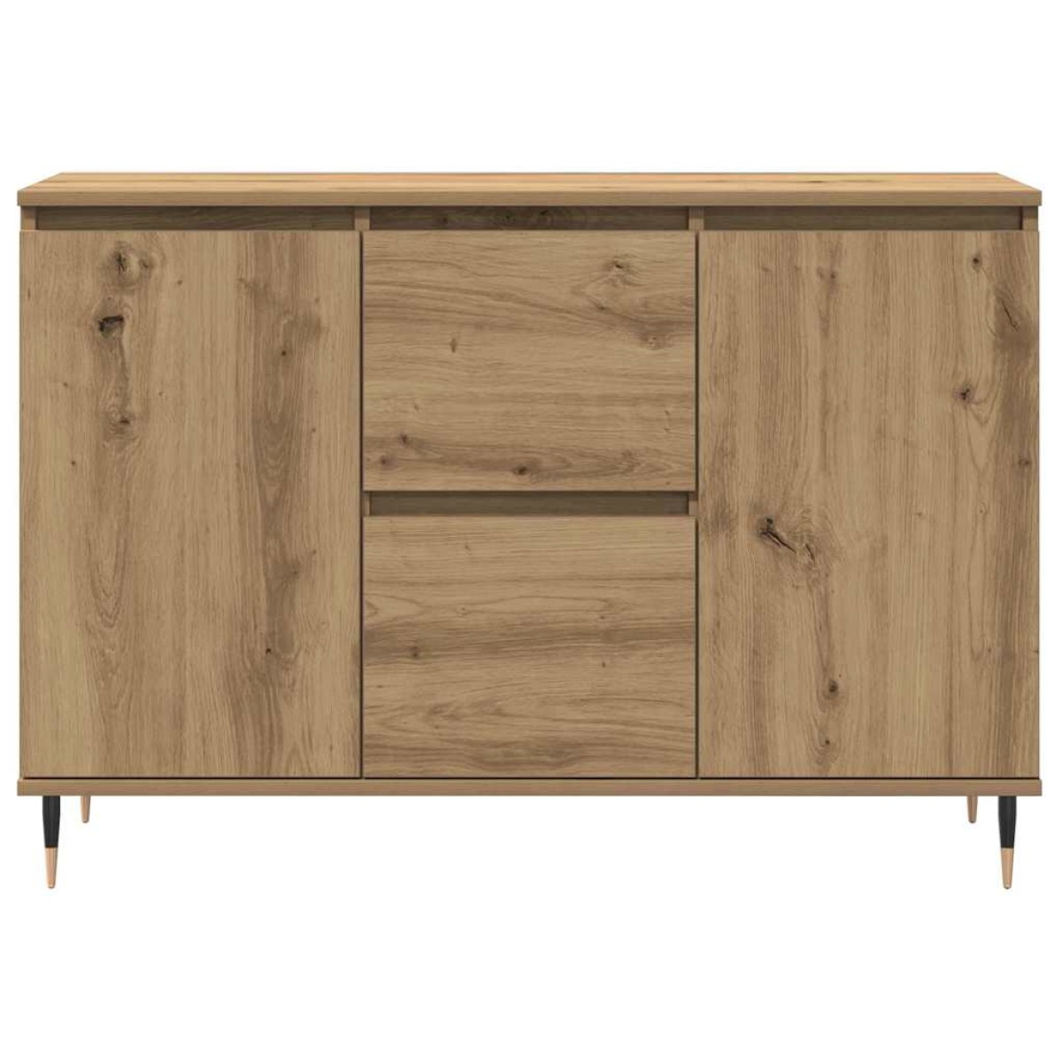 vidaXL Πλαϊνό γραφείο Artisan Oak 101,5 x 35 x 70 εκ