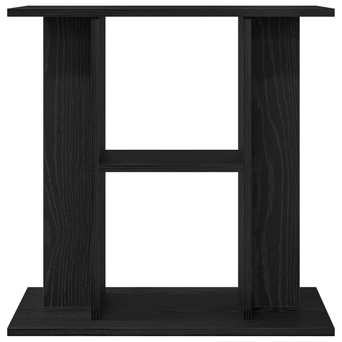 vidaXL Βάση Ενυδρείου Μαύρη Δρυς 60x30x60 εκ. από Τεχνητό Ξύλο